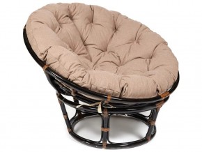 Кресло Papasan 23/01 W с подушкой Antique brown, экошерсть Коричневый в Южноуральске - yuzhnouralsk.магазин96.com | фото