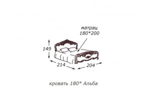 Кровать 2-х спальная 1800*2000 с ортопедом в Южноуральске - yuzhnouralsk.магазин96.com | фото