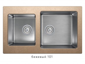 Мойка комбинированная Tolero twist TTS-840 Бежевый 101 в Южноуральске - yuzhnouralsk.магазин96.com | фото