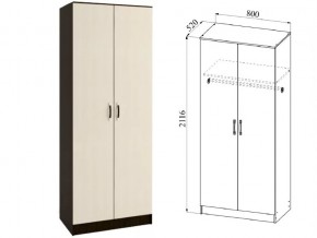 Шкаф 2 двери Ронда ШКР800.1 венге/дуб белфорт в Южноуральске - yuzhnouralsk.магазин96.com | фото