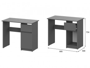 Стол письменный 900 Денвер Графит серый в Южноуральске - yuzhnouralsk.магазин96.com | фото